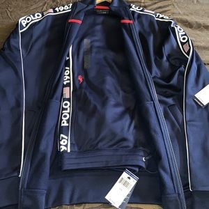 Navy Blue Polo Jumpsuit